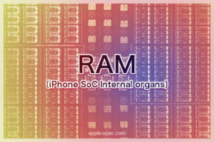 RAM メモリ搭載量［2020 新型 iPhone SE2］