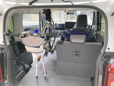 ワゴンRスマイル クロスバイク 自転車 車載 積み方 固定 アクセサリ